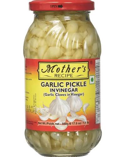 MOTHERS GARLIC PICKLE IN VINEGAR 500GM