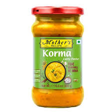 MOTHERS KORMA CURRY PASTE 300G