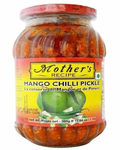 MOTHERS MANGO CHILLI PICKLE 500G