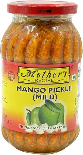 MOTHERS MANGO PICKLE MILD 500GM