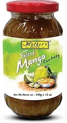 MOTHERS SWEET MANGO CHUTNEY 340G