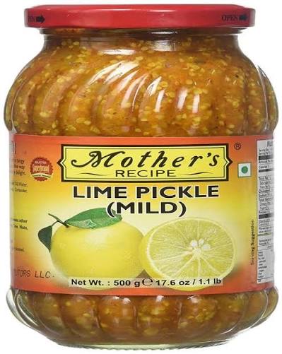 MOTHER'S LIME PICKLE (MILD) 500G