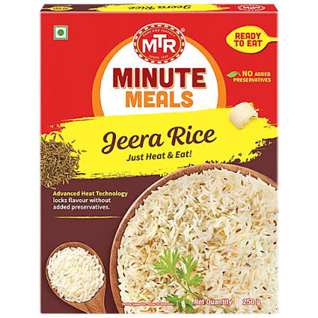 MTR JEERA RICE 250GM (RTE)