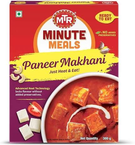 MTR MUTTAR PANEER 300GM (RTE)