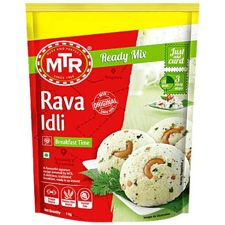 MTR RAVA IDLI READY MIX 1KG