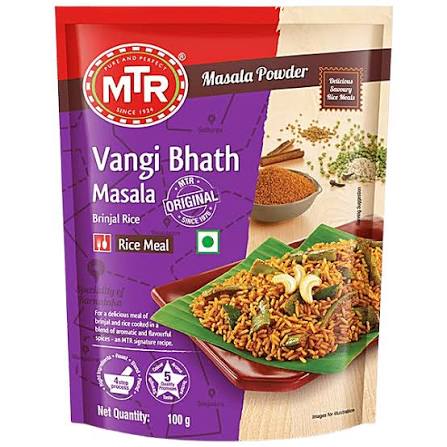 MTR VANGI BHATH MASALA 100GM