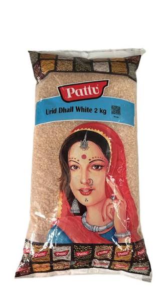 PATTU URID DHALL WHITE 2KG