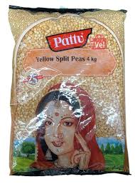 PATTU YELLOW SPLIT PEAS 4KG