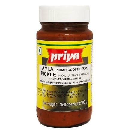 PRIYA AMLA PICKLE IN OIL WITH GARLIC 300 G