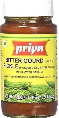 PRIYA BITTER GOURD W GARLIC 300G