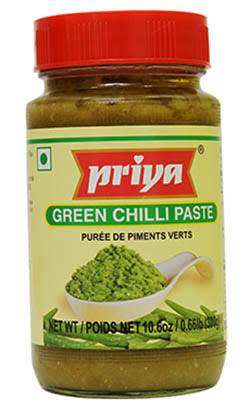 PRIYA GREEN CHILLI PASTE 300G