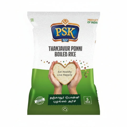 PSK THANJAVUR PONNI BOILED RICE 5KG