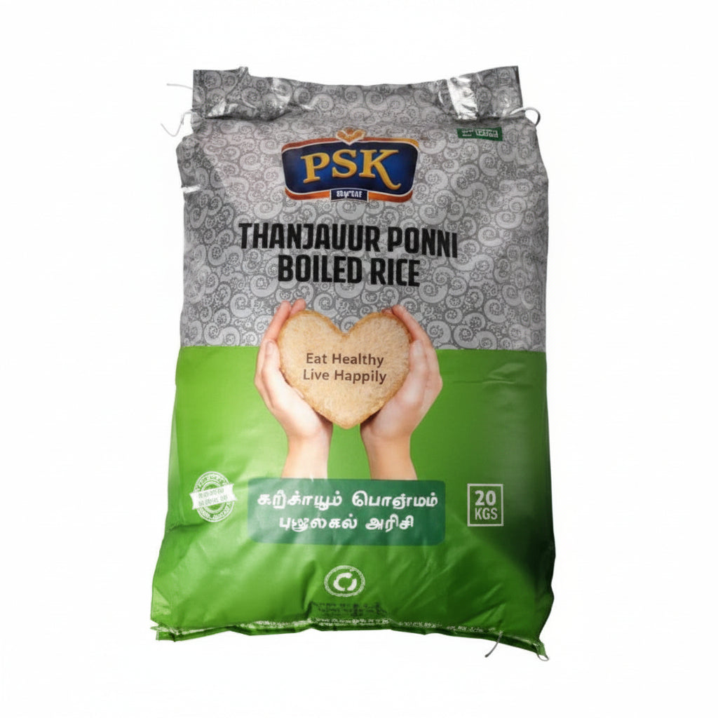 PSK THANJAVUR PONNI BOILED RICE 20 KG
