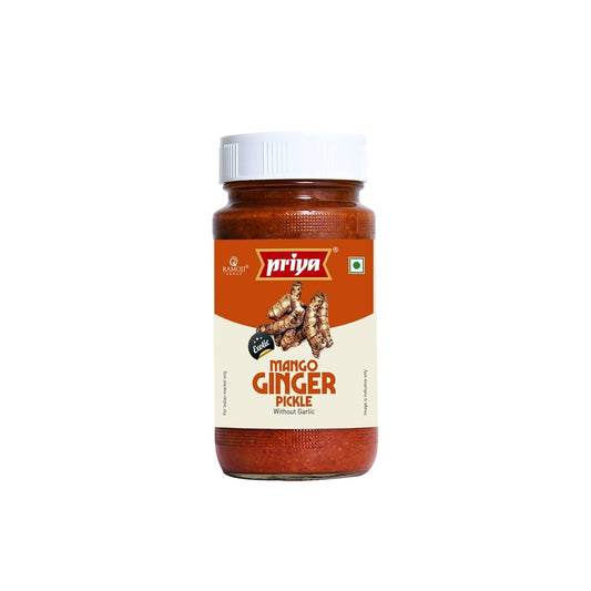 PRIYA MANGO GINGER PICKLE(WITH GARLIC) 300G
