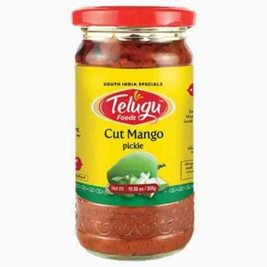 TELUGU FOODS CUT MANGO PICKLE 300G