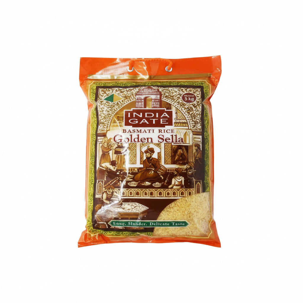 INDIA GATE GOLDEN SELLA BASMATI RICE 5KG