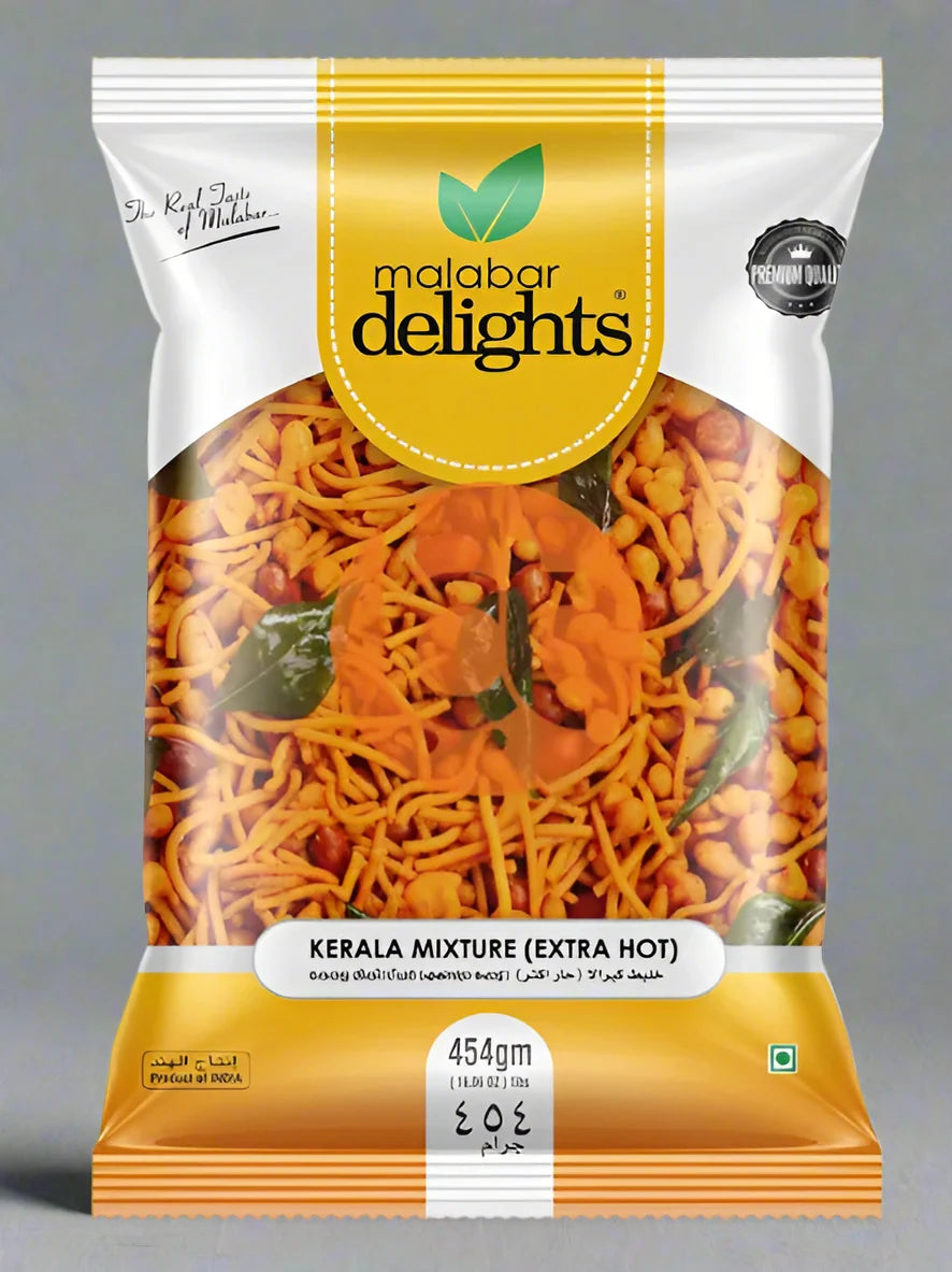 MALABAR DELIGHTS KERALA MIXTURE(EXTRA HOT)454g