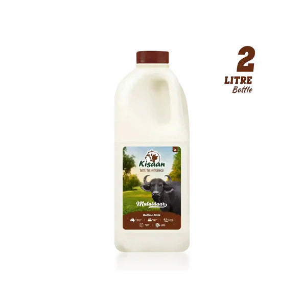 KISAAN BUFFALO MILK 2LITRES