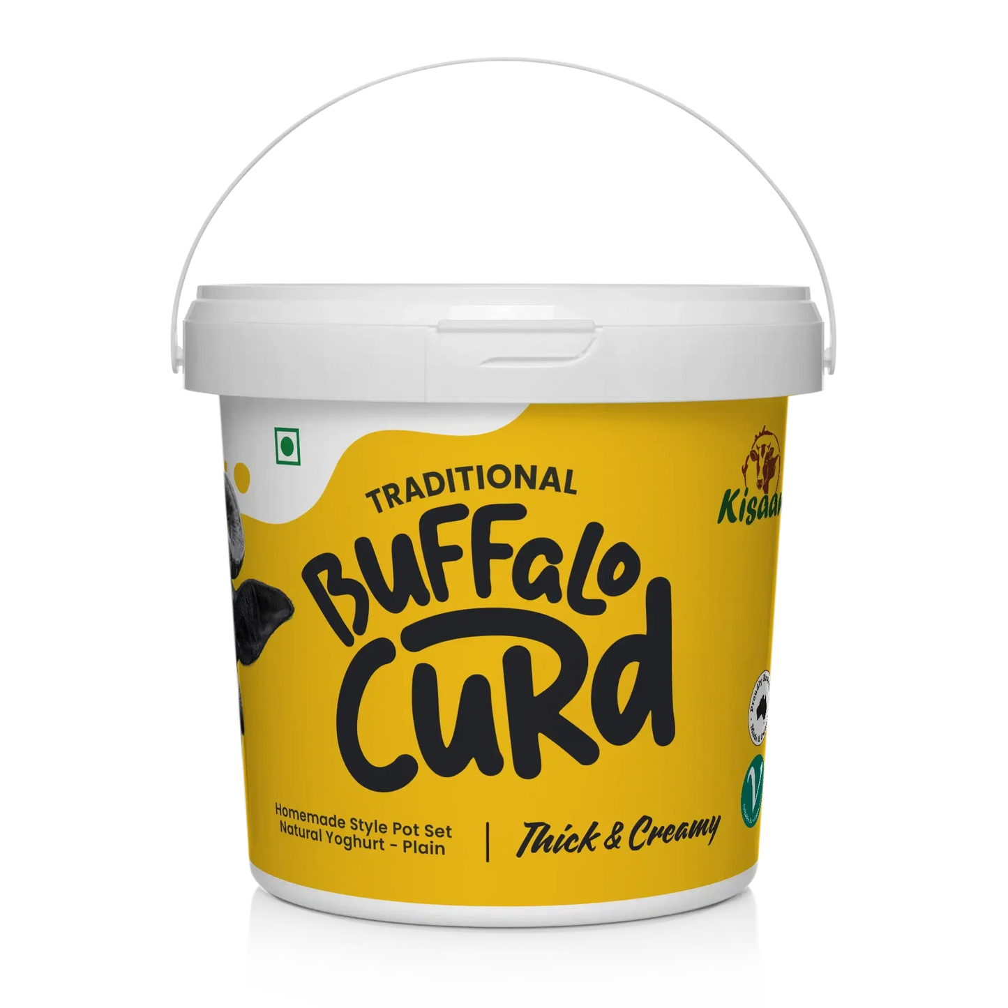 KISAAN BUFALO YOGURT  1KG