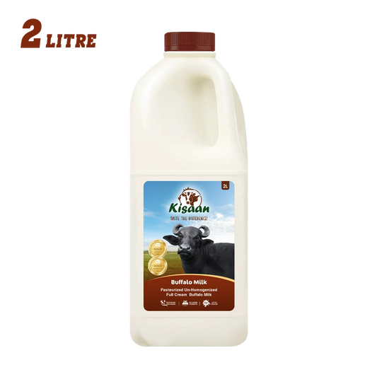 KISAAN BUFFALO MILK 2LITRES