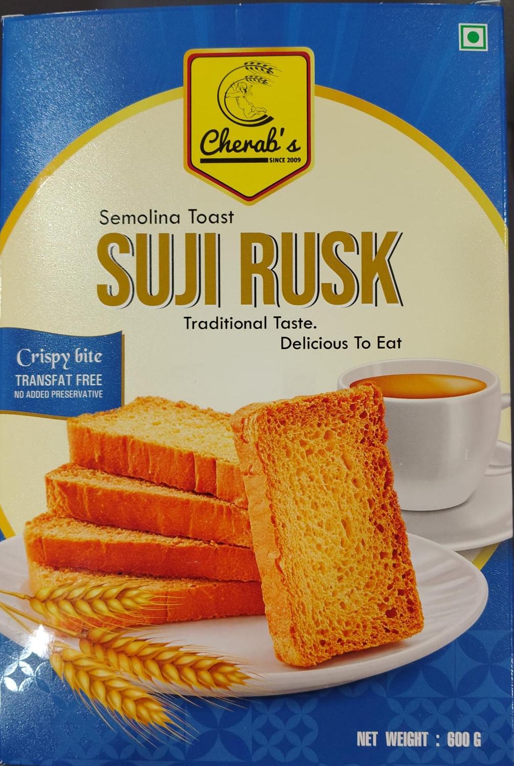 CHERAB SUJI RUSK 600G