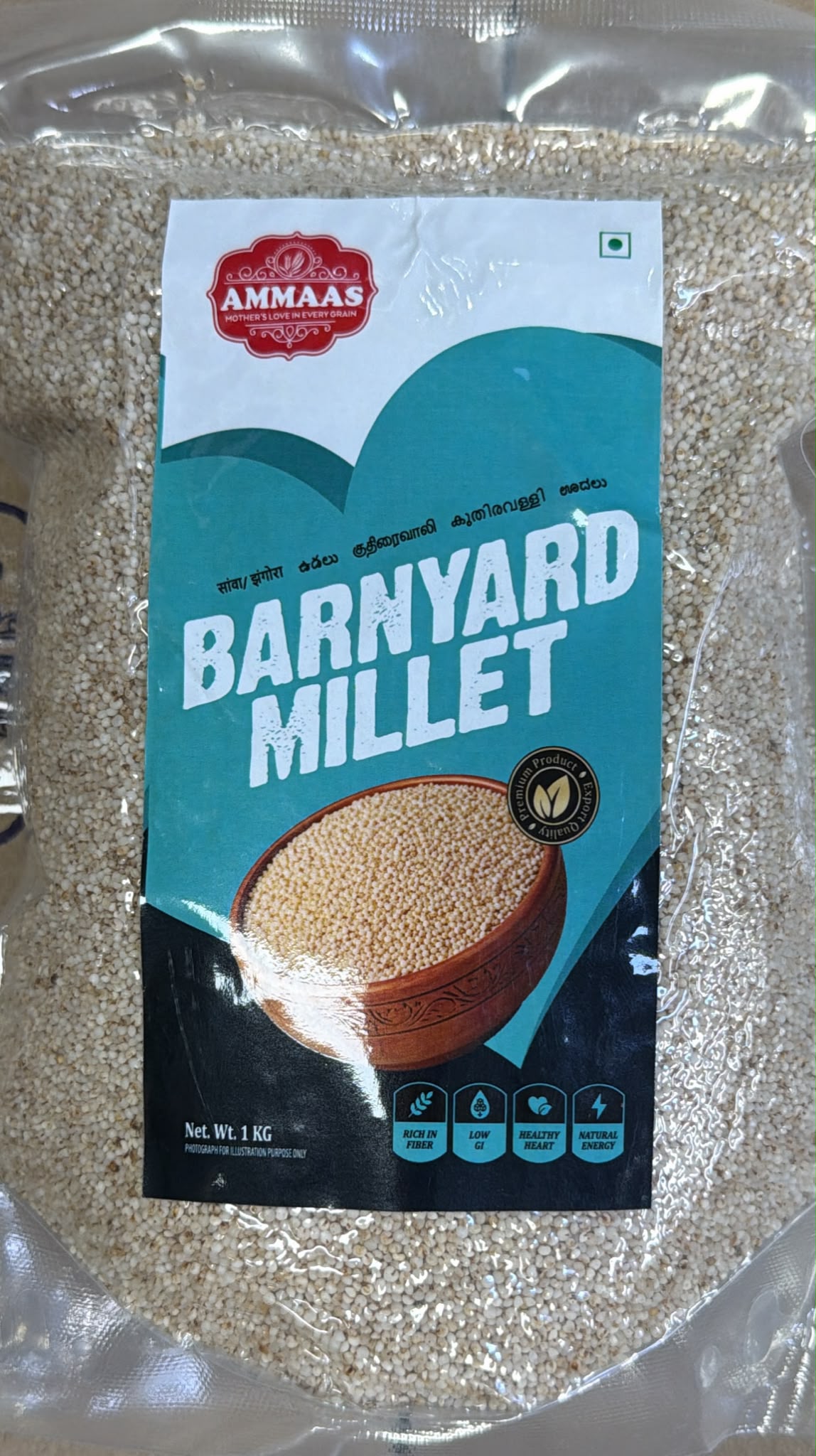AMMAAS BARNYARD MILLET 1KG