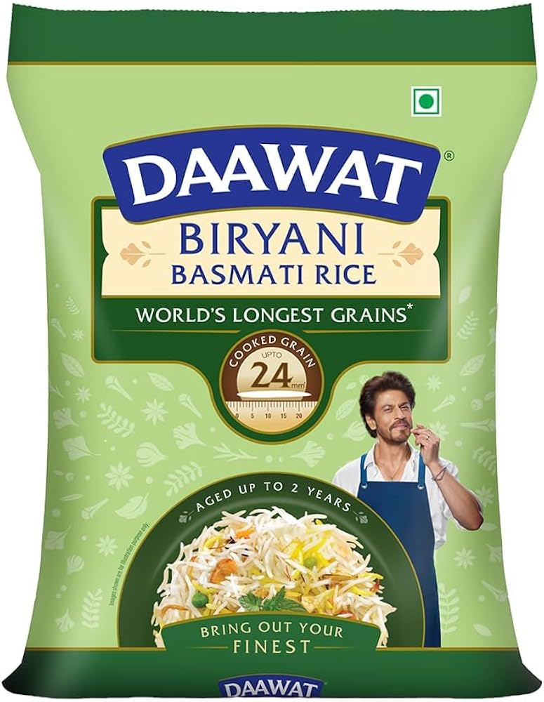 DAAWAT BRIYANI BASMATI RICE 5 KG
