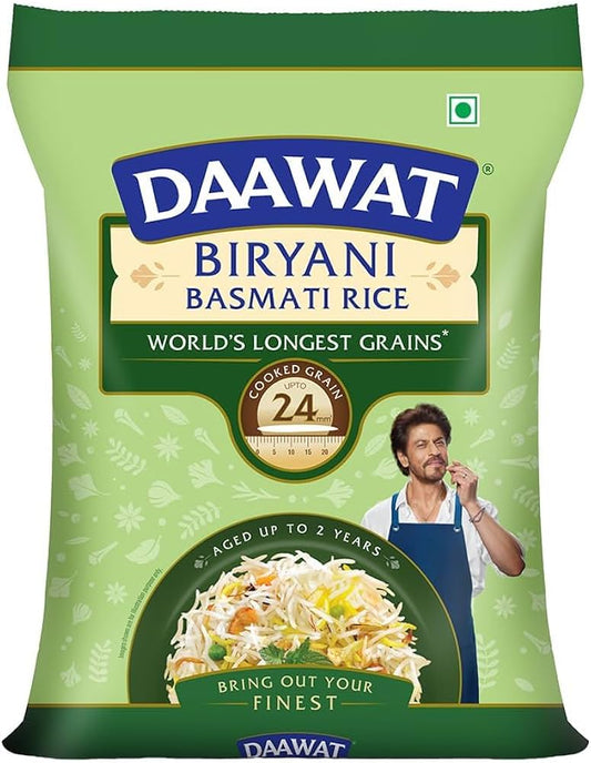 DAAWAT BRIYANI BASMATI RICE 5 KG