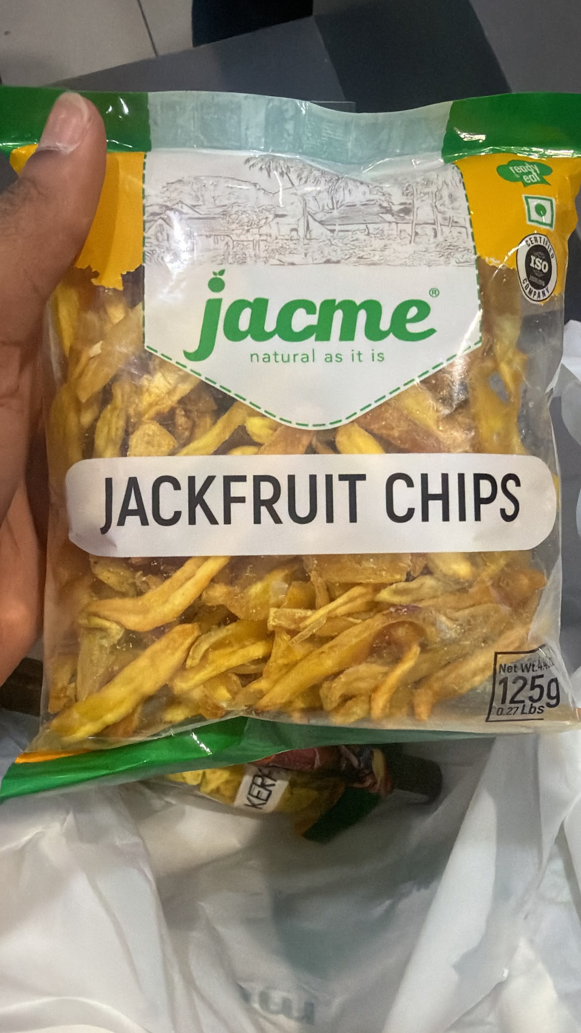 JACME  JACKFRUIT CHIPS 125GX40