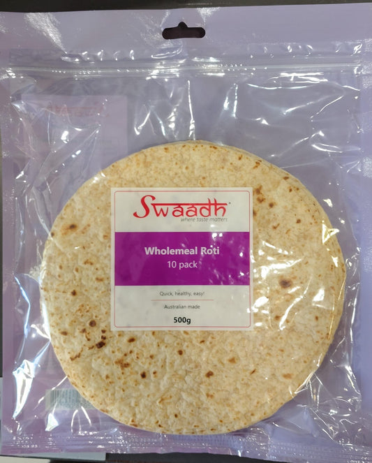SWAADH WHOLEMEAL ROTI 10PK
