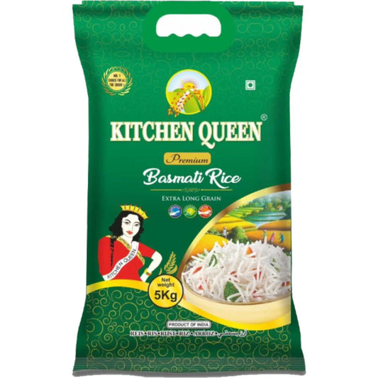 KITCHEN QUEEN PREMIUM BASMATI RICE 5 KG