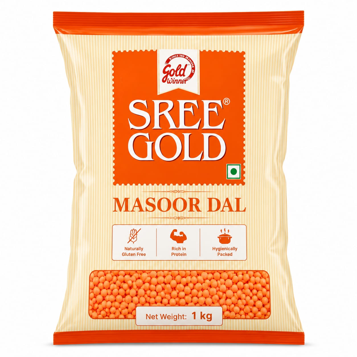 SREE GOLD MASOOR DAL 1KG
