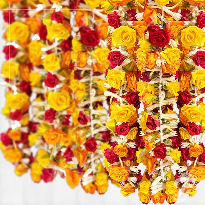 FRESH MIX FLOWER GARLAND 1 PC