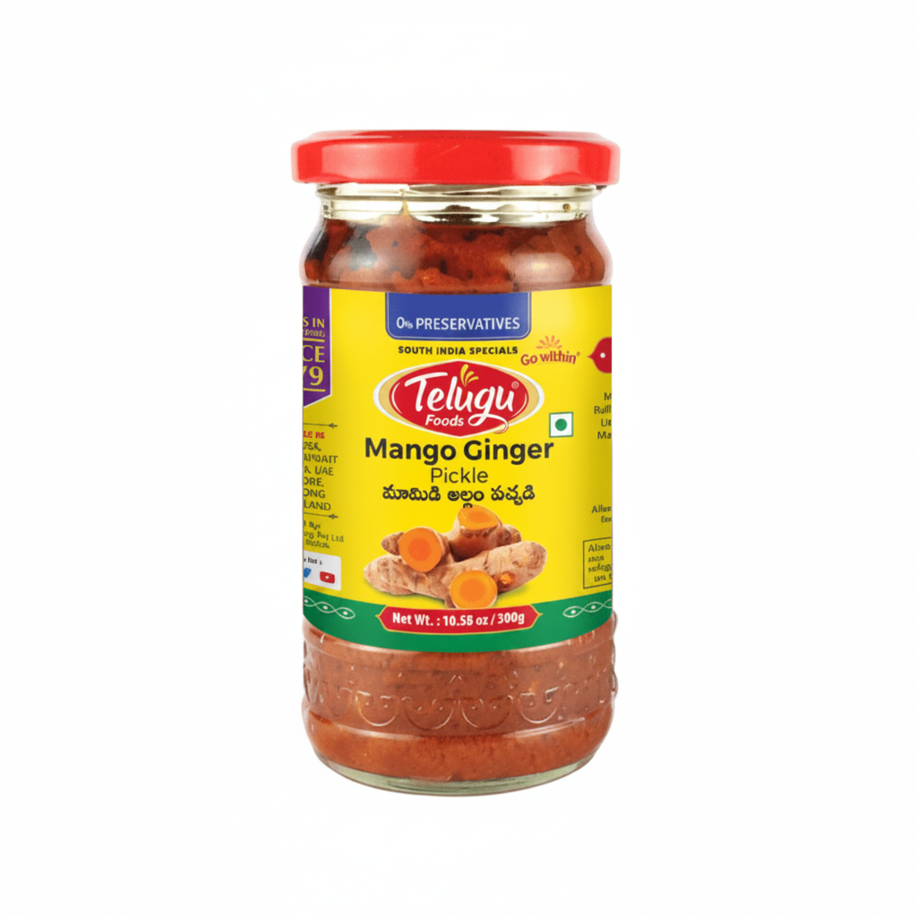 TELUGU FOODS MANGO GINGER 300GM