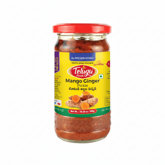 TELUGU FOODS MANGO GINGER 300GM